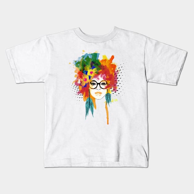 Dreamer Kids T-Shirt by IvaNova78